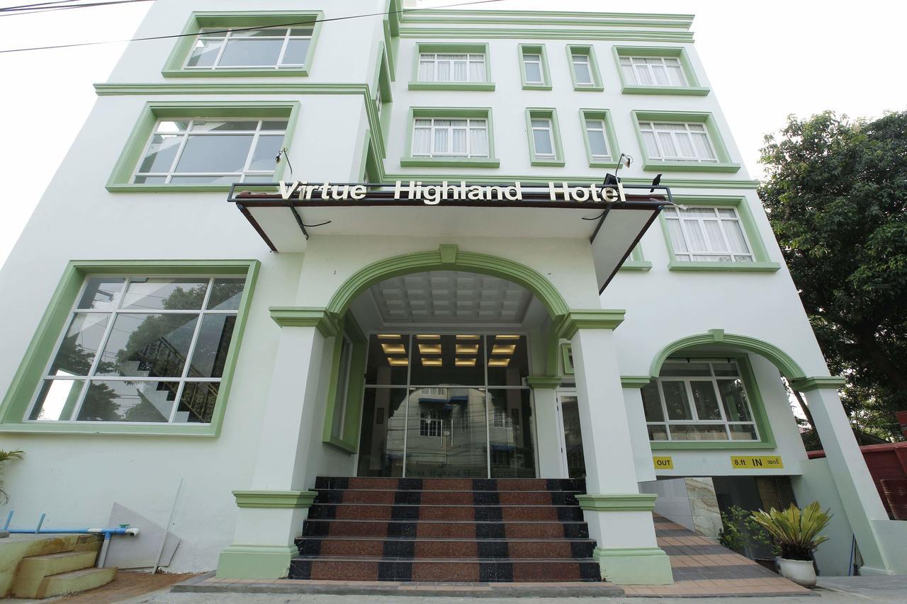 Virtue Highland Hotel Yangón Exterior foto